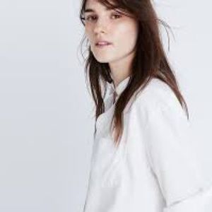 Madewell White Button Down